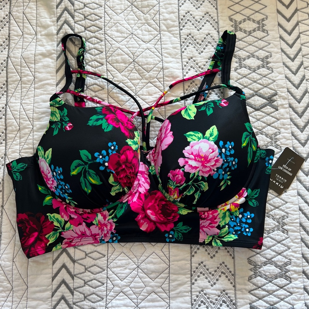 Torrid Push-Up Bikini Top!